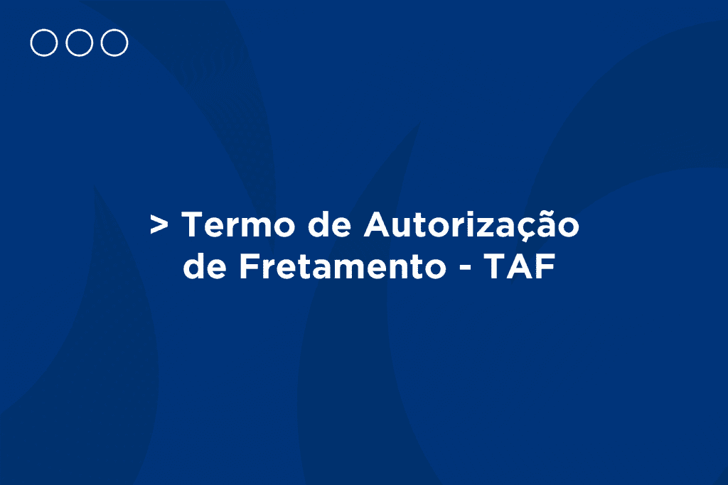 Termo de Autorização de Fretamento: o que é?