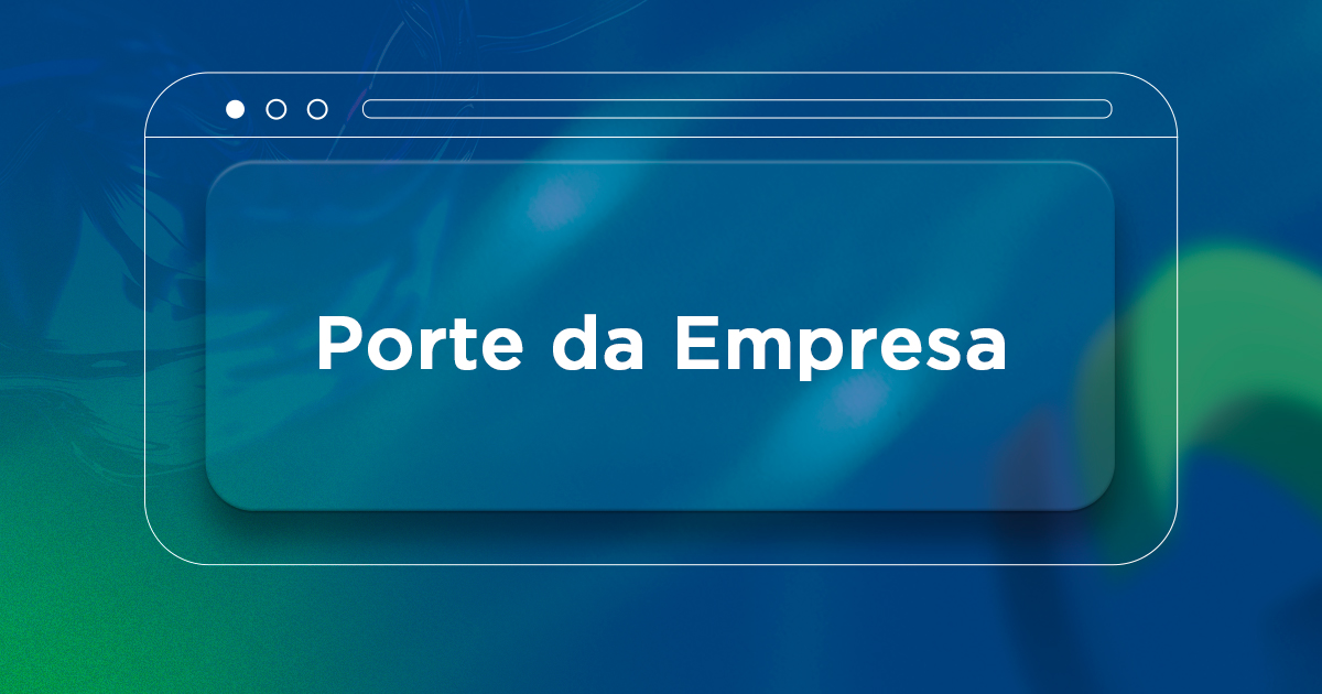 Como definir  o porte de uma empresa