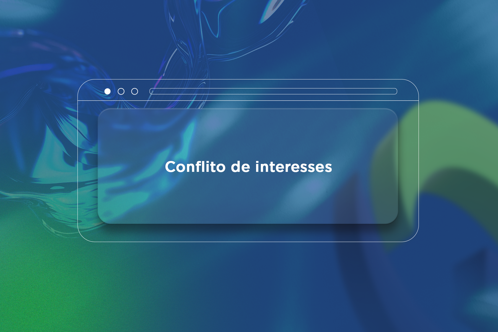 O que é conflito de interesses?