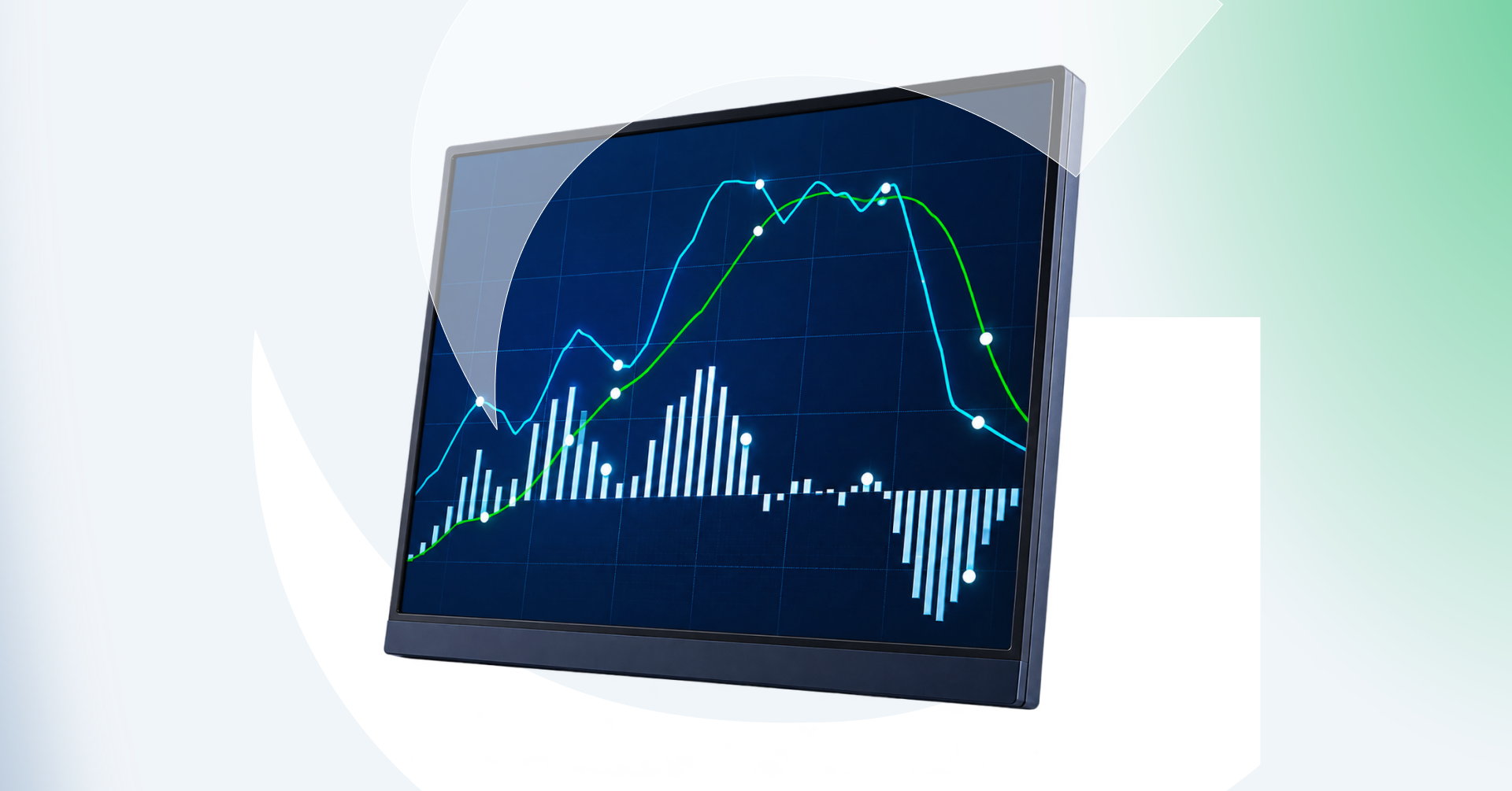 Monitoramento de indicadores financeiros e fiscais de fornecedores em um gráfico de análise de riscos.